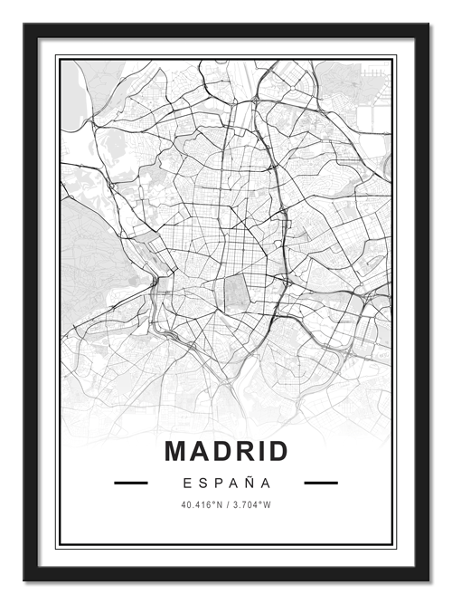 mapa personalizado madrid